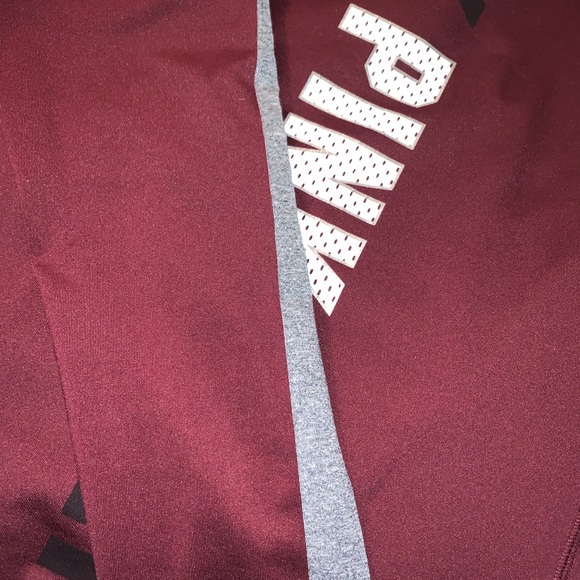 Pink half zip (Maroon) - Picture 3 of 5